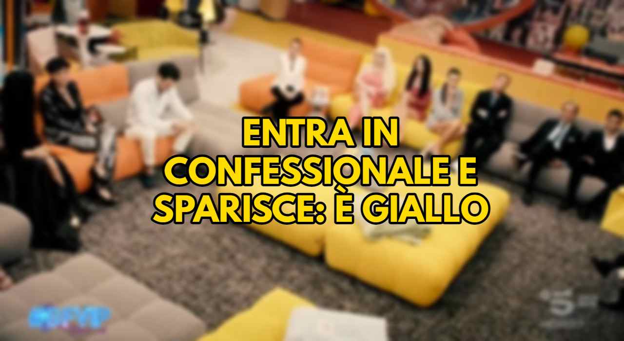 GF VIP: giallo in casa