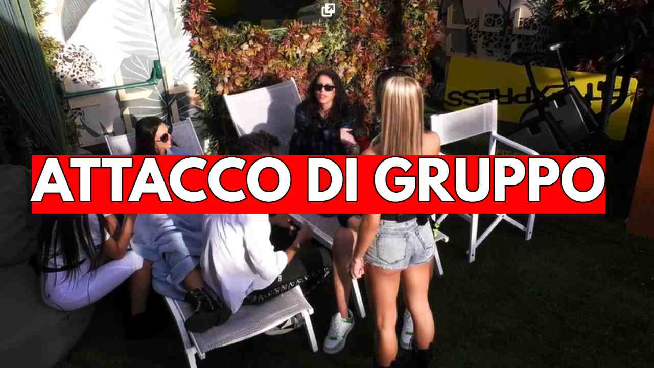 GF VIP: attacco di gruppo