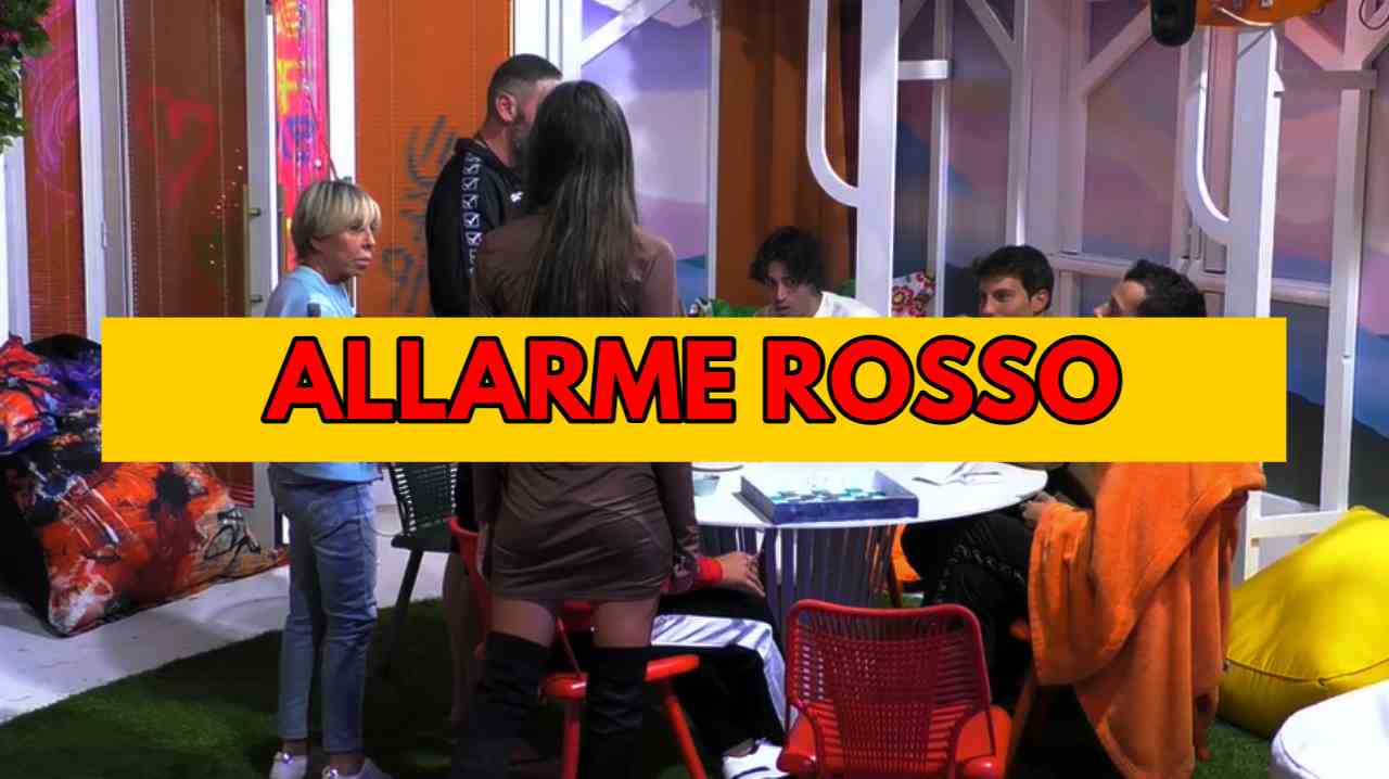 Grande Fratello Vip: allarme rosso 