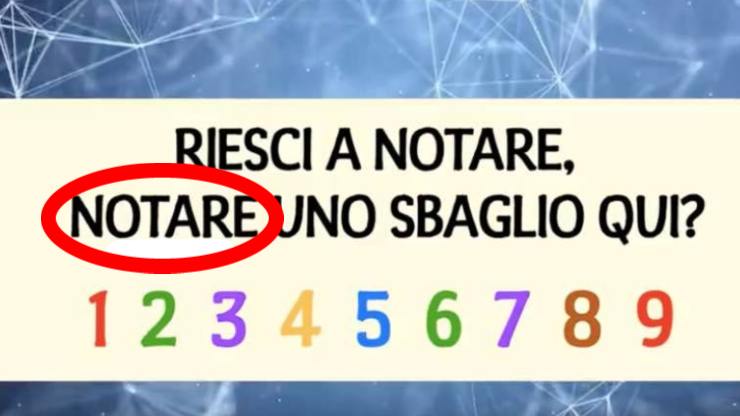 Test di logica: soluzione