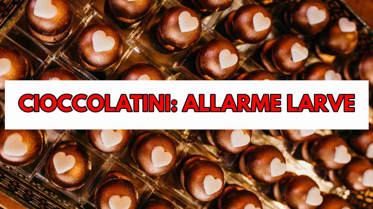 Cioccolatini ritirati dal mercato