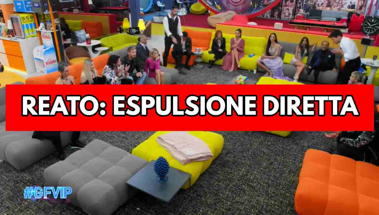 Grande Fratello Vip: espulsione diretta