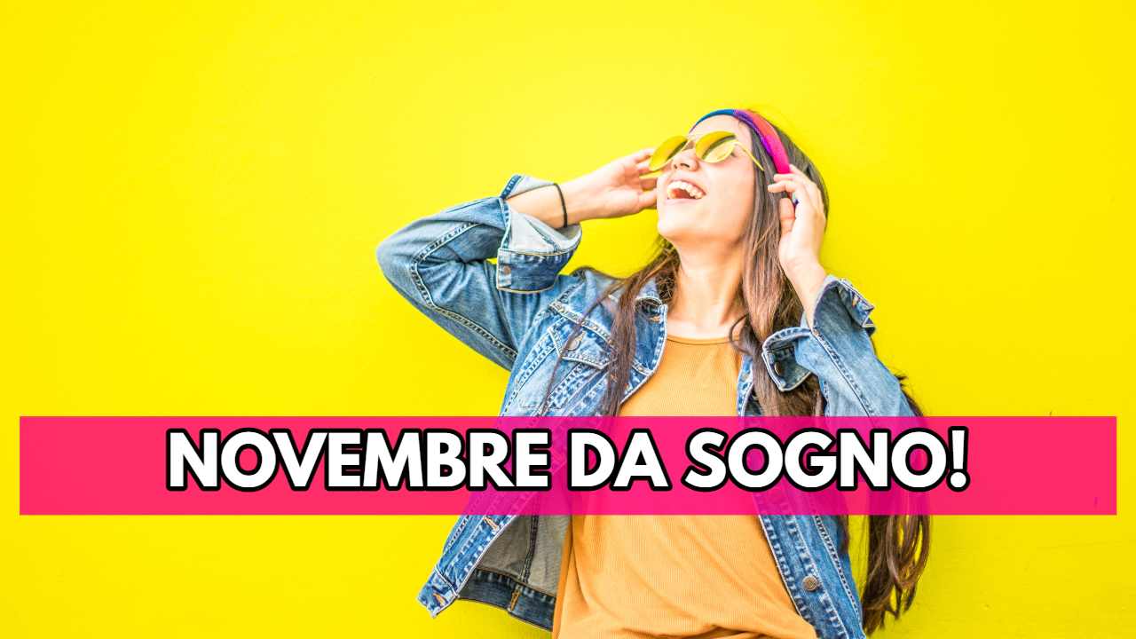 Oroscopo di Novembre: i segni fortunati