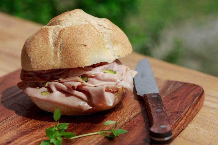 Panino con la Mortadella