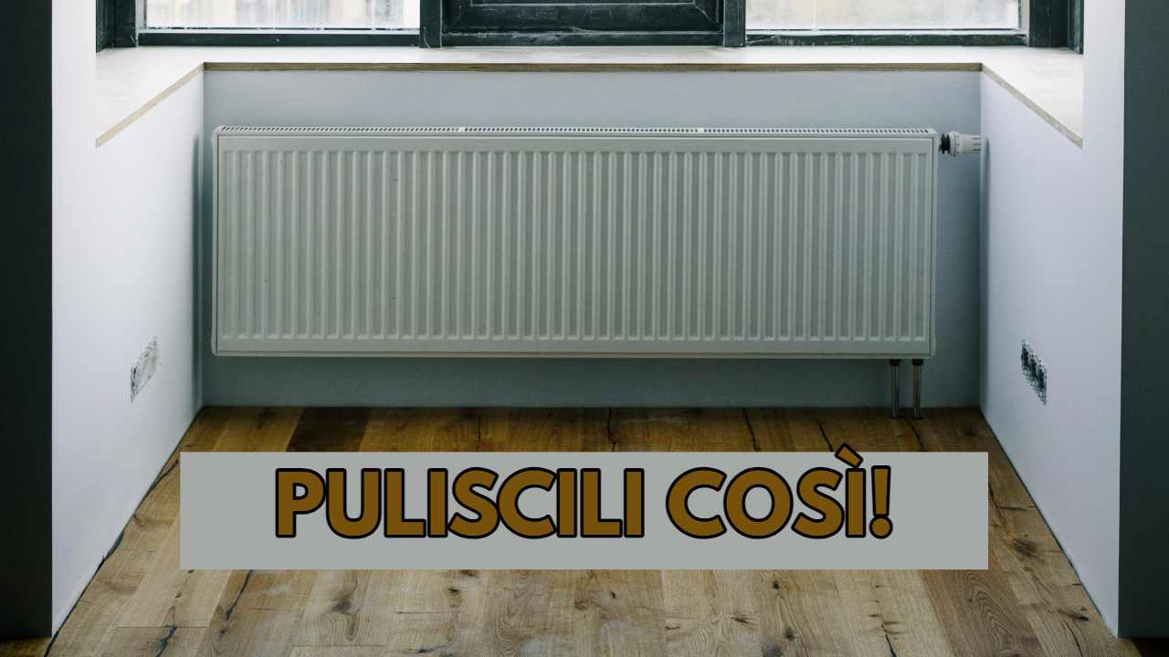 Termosifoni: è ora di pulirli